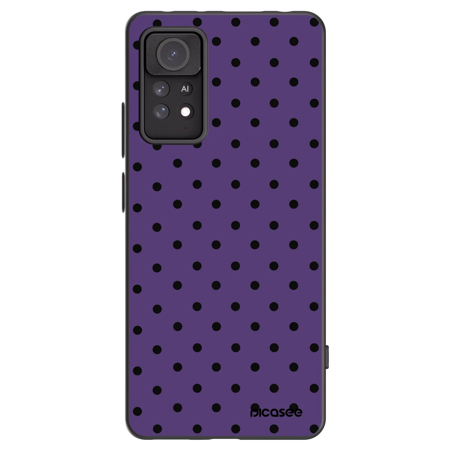 Picasee Xiaomi Redmi Note 11 Pro 5G Hülle - Schwarzes Silikon - Flickers 2