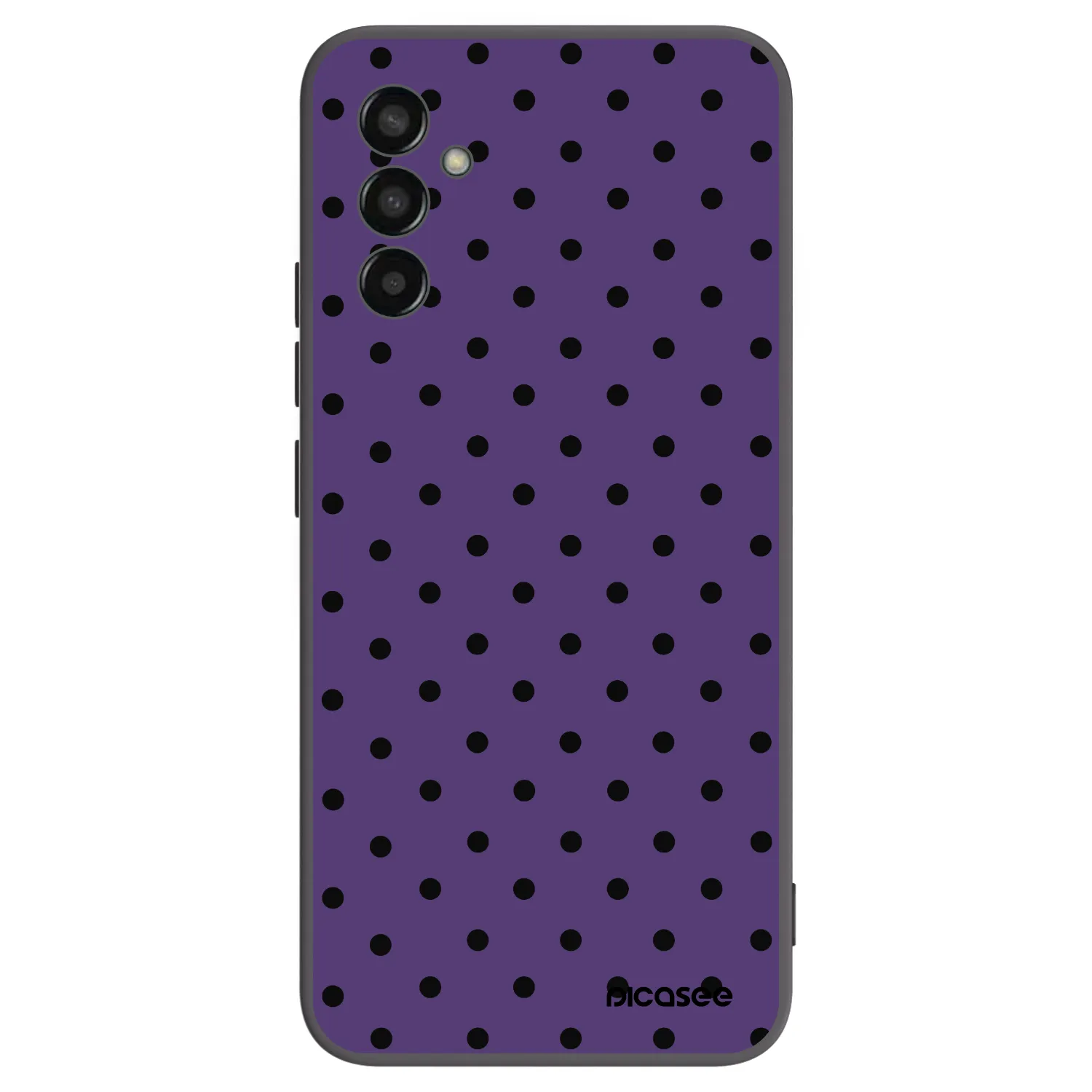 Picasee Samsung Galaxy M13 M135F Hülle - Schwarzes Silikon - Flickers 2