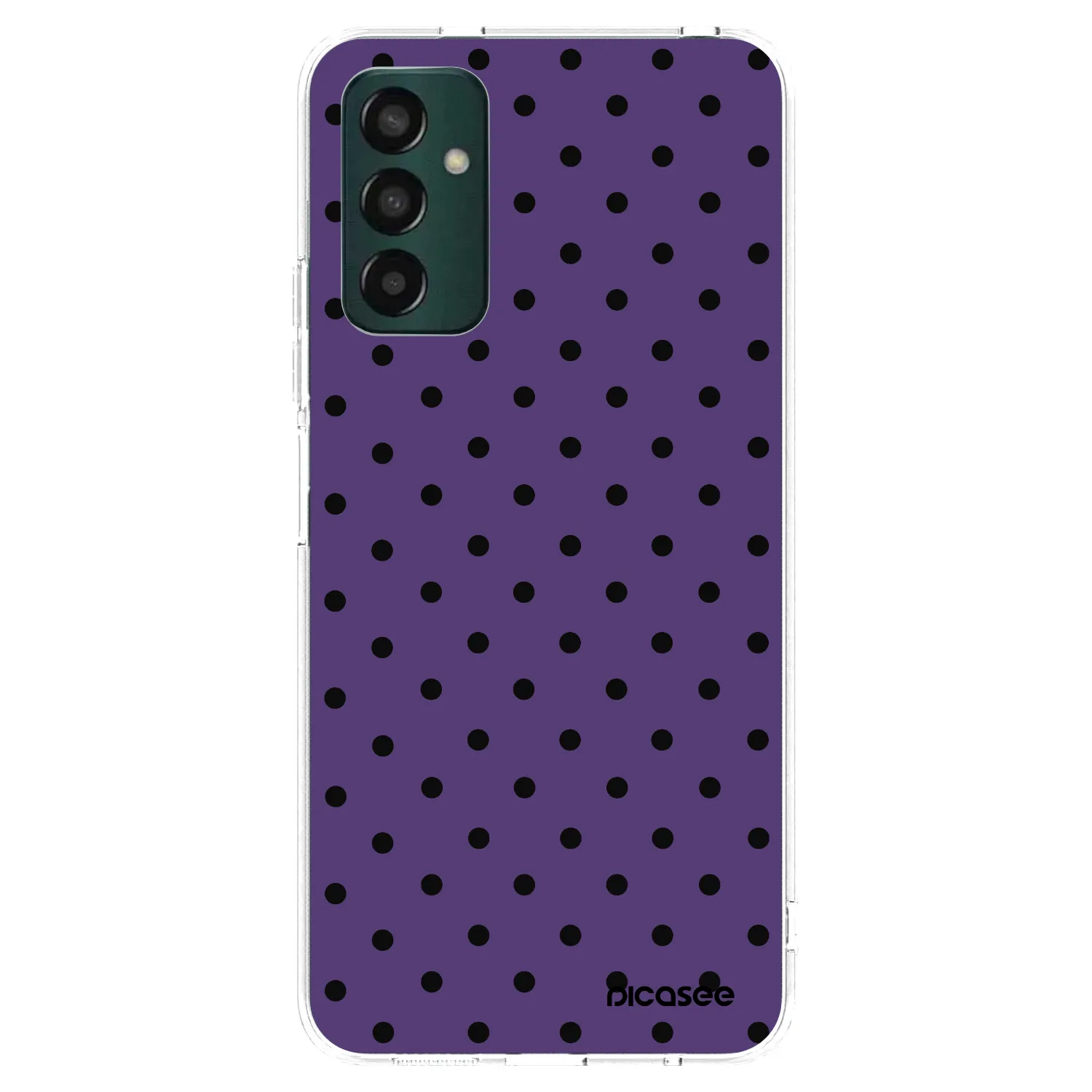 Picasee Samsung Galaxy M13 M135F Hülle - Transparentes Silikon - Flickers 2