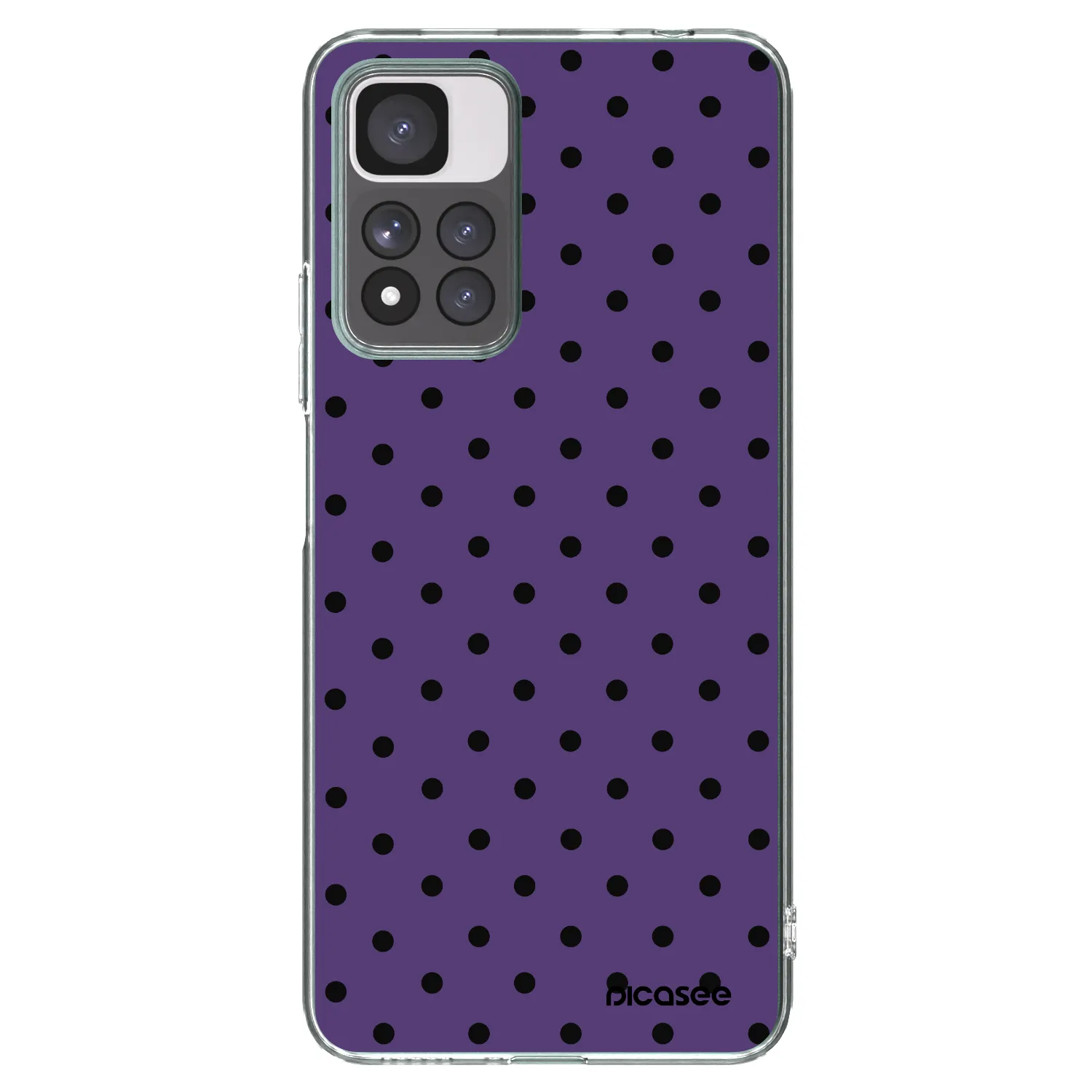 Picasee Xiaomi Redmi Note 11 Pro+ 5G Hülle - Transparentes Silikon - Flickers 2