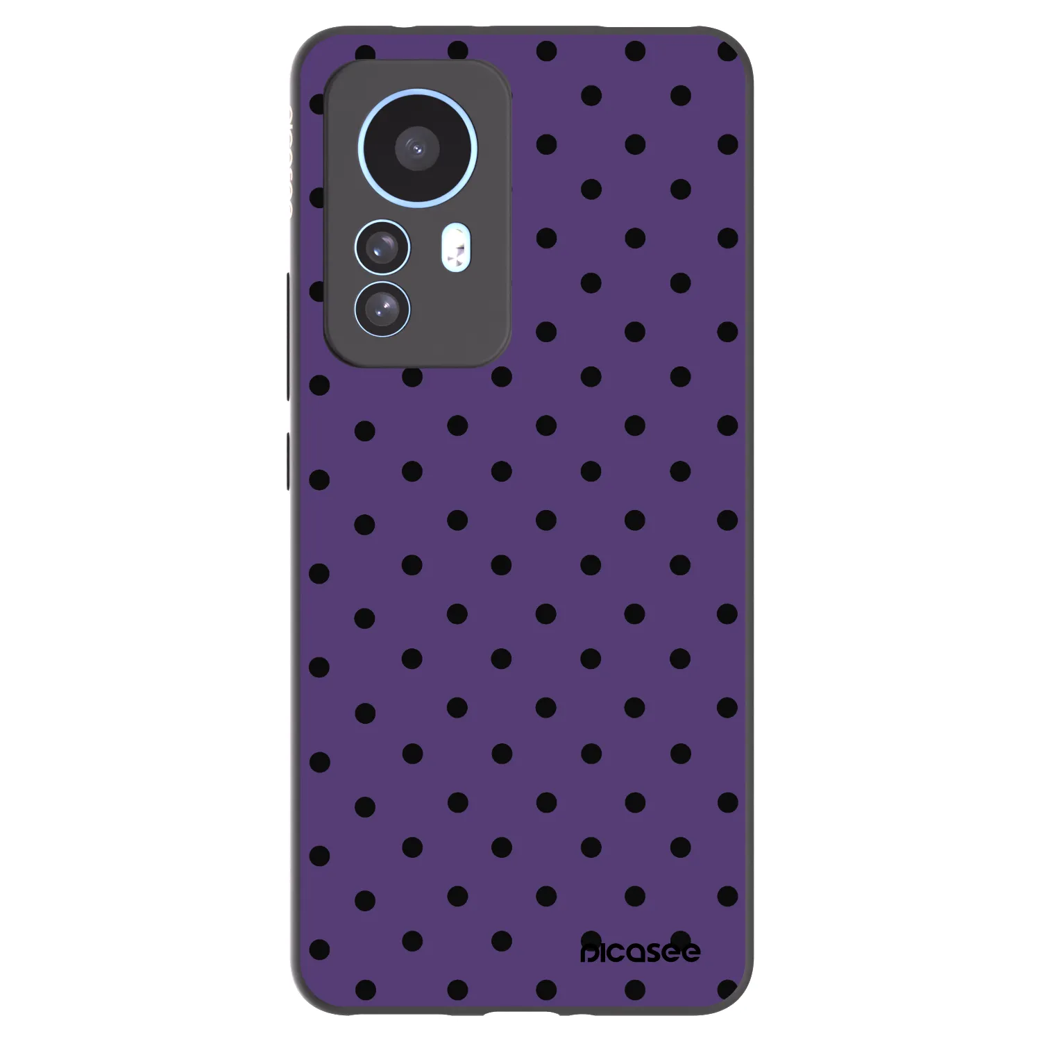 Picasee Xiaomi 12T Hülle - Schwarzes Silikon - Flickers 2
