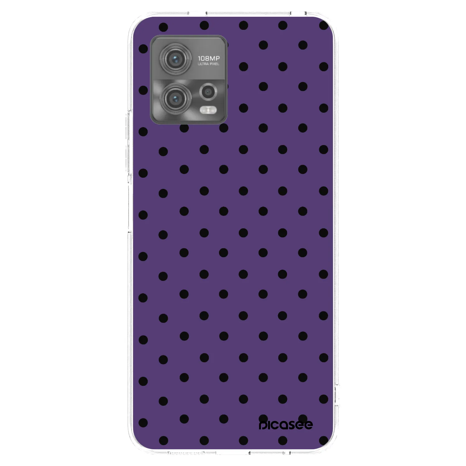 Picasee Motorola Moto G72 Hülle - Transparentes Silikon - Flickers 2