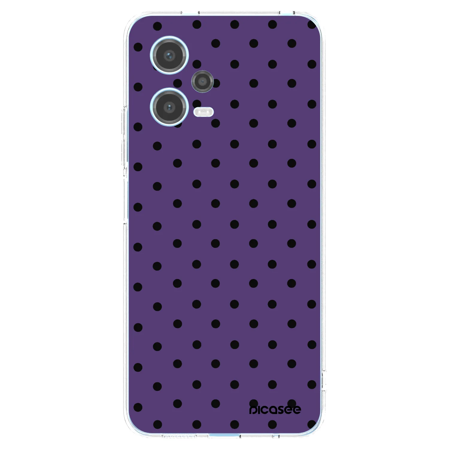 Picasee Xiaomi Redmi Note 12 5G Hülle - Transparentes Silikon - Flickers 2