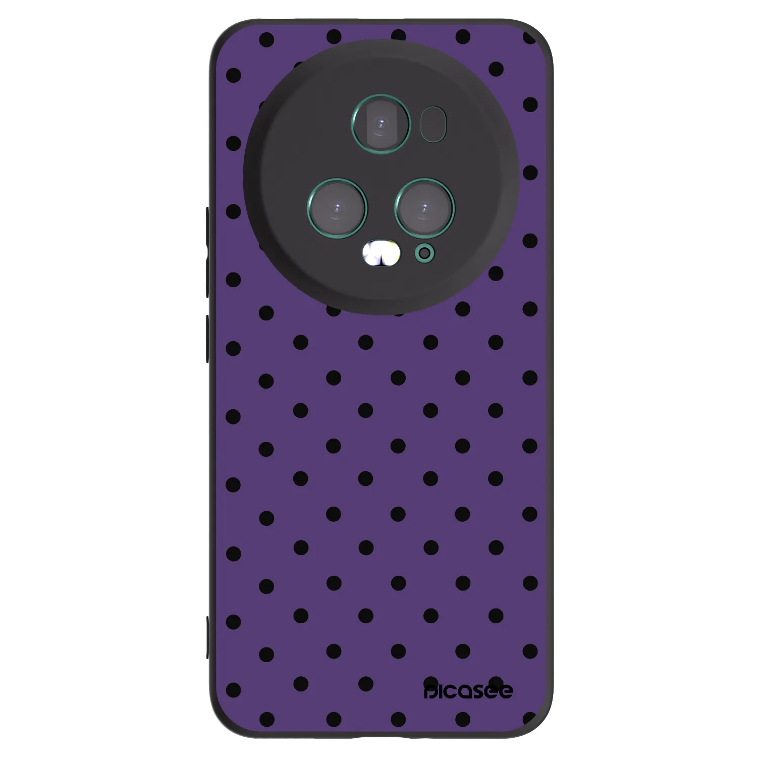 Picasee Honor Magic5 Pro Hülle - Schwarzes Silikon - Flickers 2