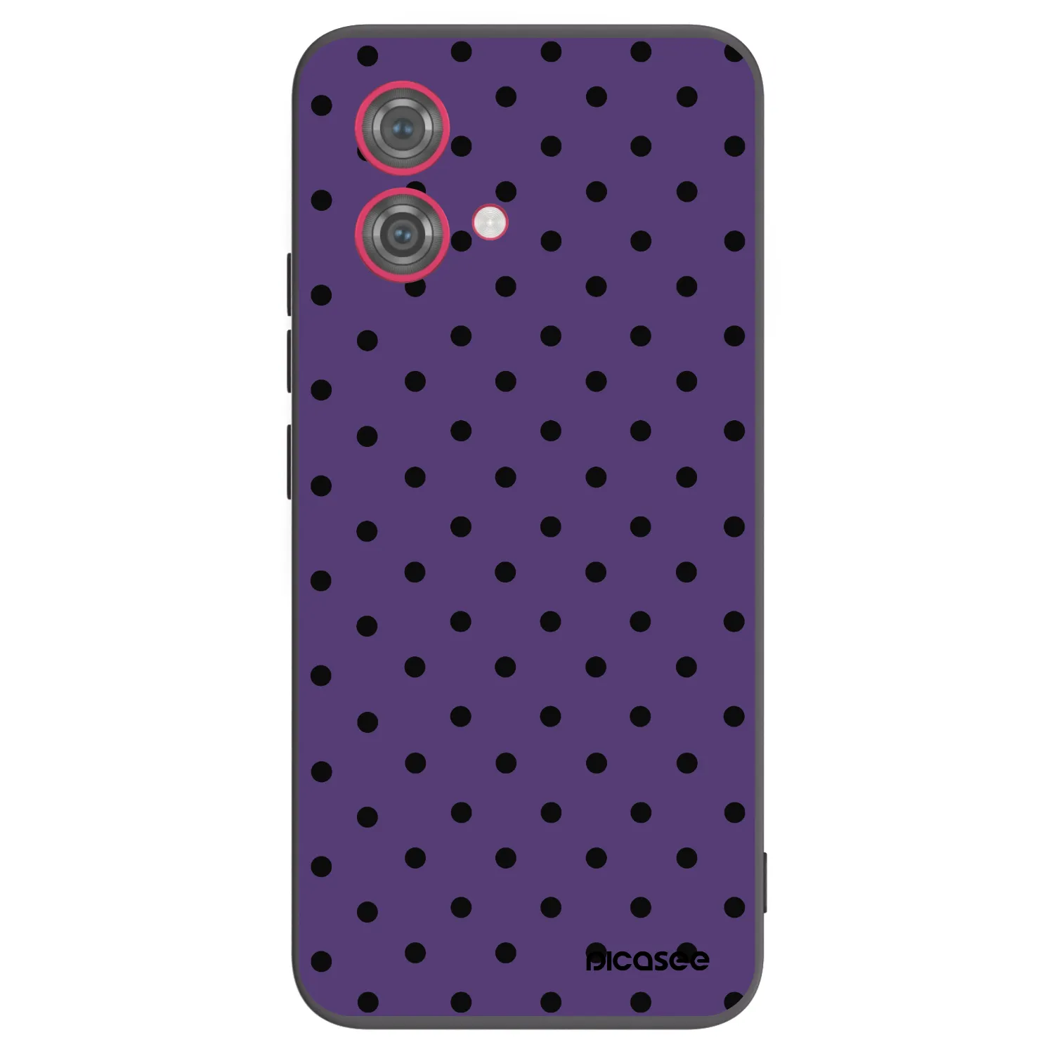 Picasee Motorola Moto G84 5G Hülle - Schwarzes Silikon - Flickers 2