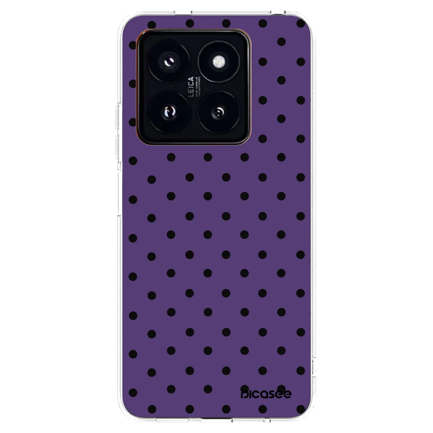 Picasee Xiaomi 14 Pro Hülle - Transparentes Silikon - Flickers 2