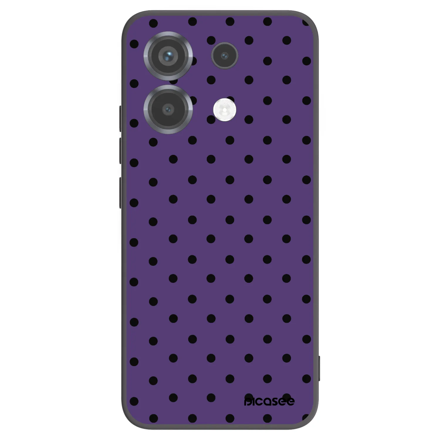 Picasee Xiaomi Poco X6 Hülle - Schwarzes Silikon - Flickers 2