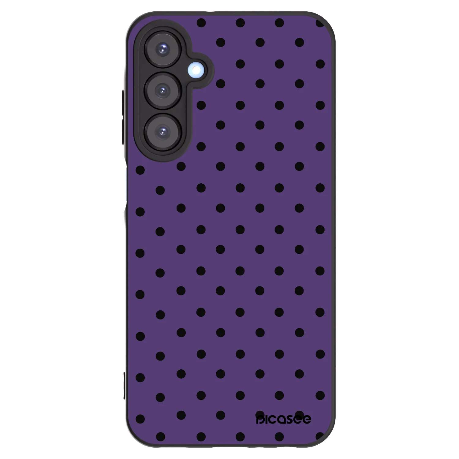 Picasee Samsung Galaxy A25 A256B 5G Hülle - Schwarzes Silikon - Flickers 2