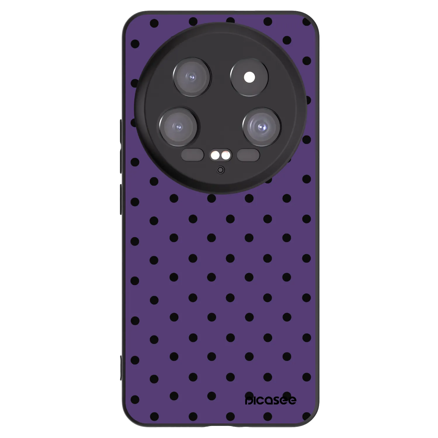 Picasee Xiaomi 14 Ultra Hülle - Schwarzes Silikon - Flickers 2