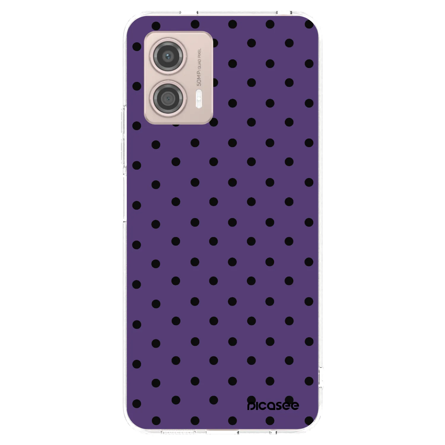 Picasee Motorola Moto G53 5G Hülle - Transparentes Silikon - Flickers 2