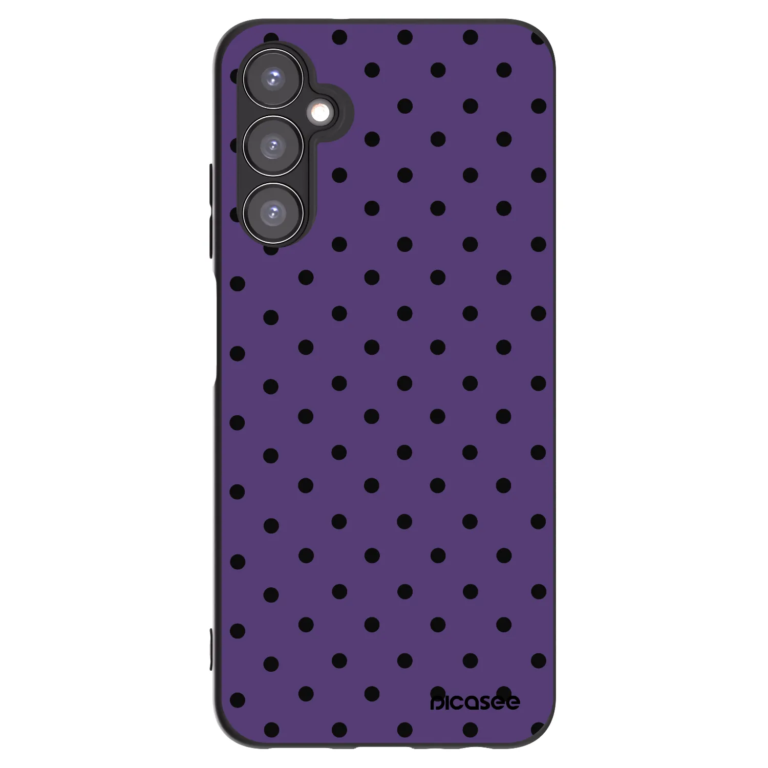 Picasee Samsung Galaxy A05s A057G Hülle - Schwarzes Silikon - Flickers 2