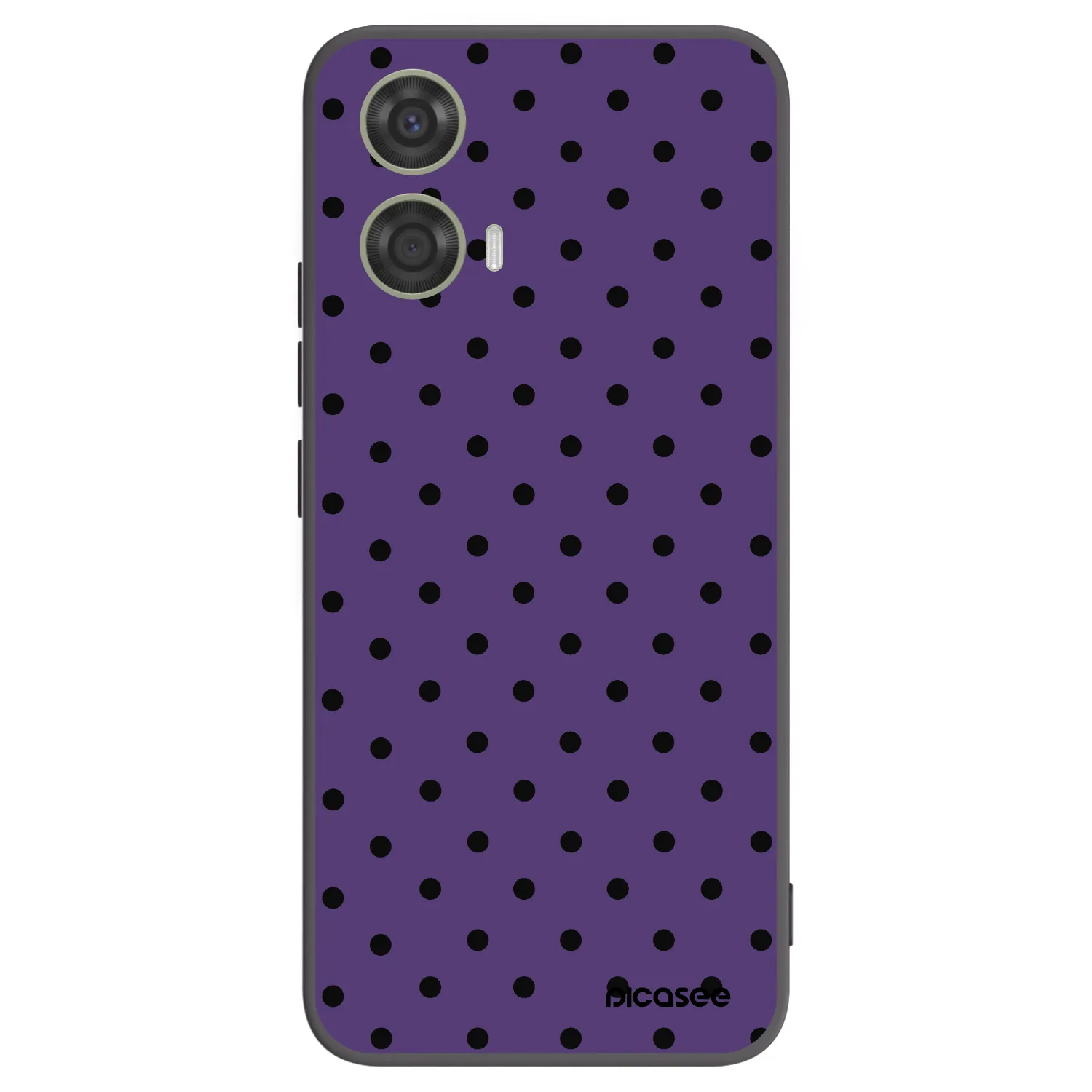 Picasee Motorola Moto G24 Hülle - Schwarzes Silikon - Flickers 2