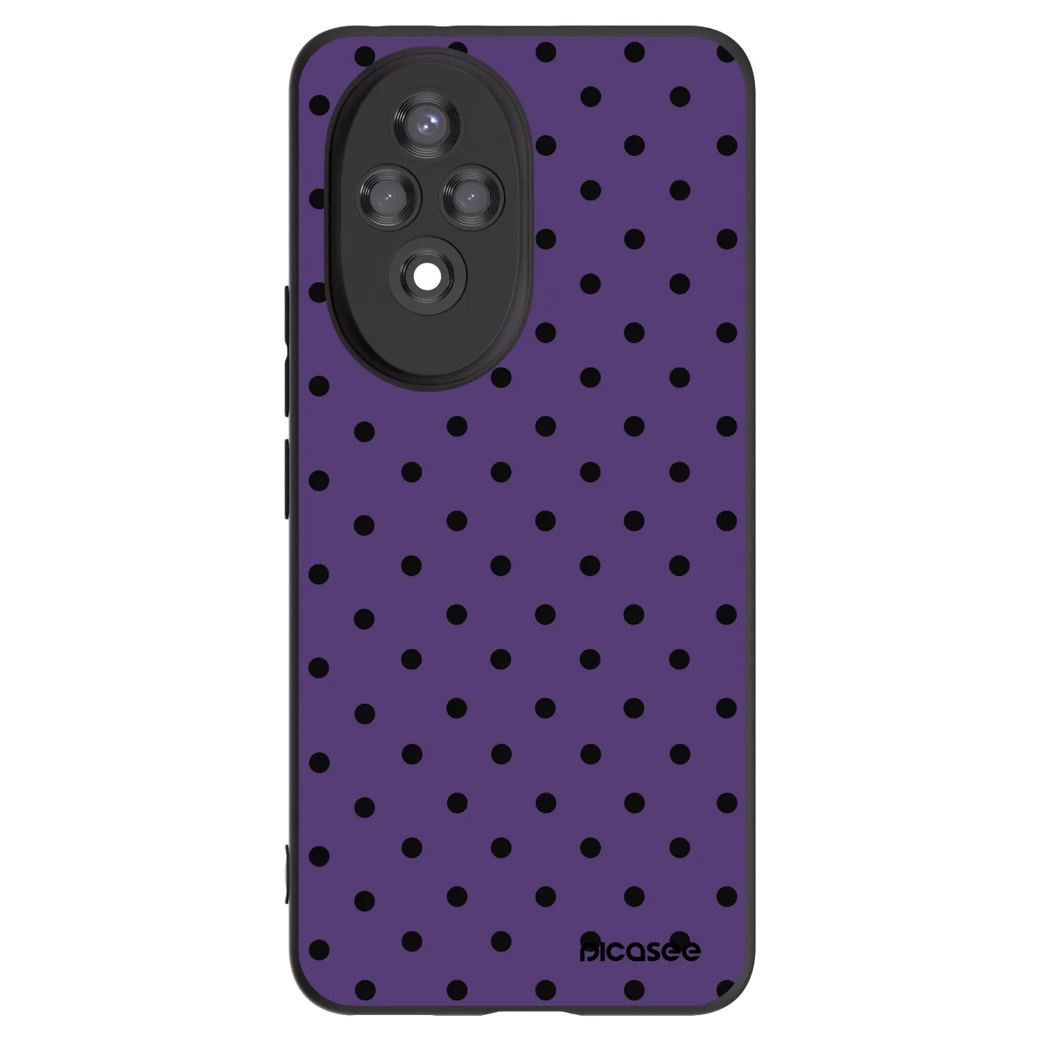 Picasee Honor 200 Pro 5G Hülle - Schwarzes Silikon - Flickers 2