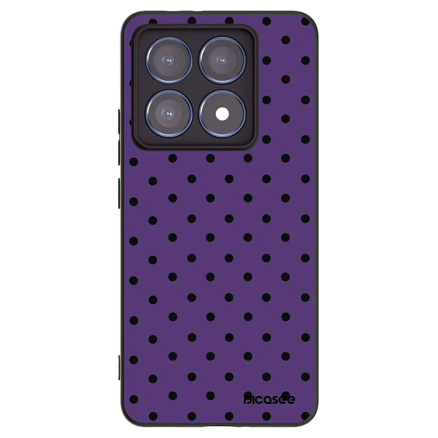 Picasee Xiaomi 14T Pro Hülle - Schwarzes Silikon - Flickers 2