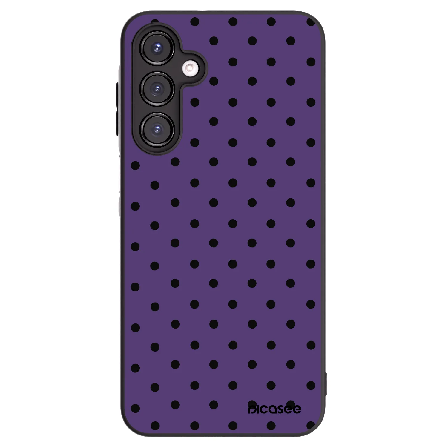 Picasee Samsung Galaxy A16 5G Hülle - Schwarzes Silikon - Flickers 2