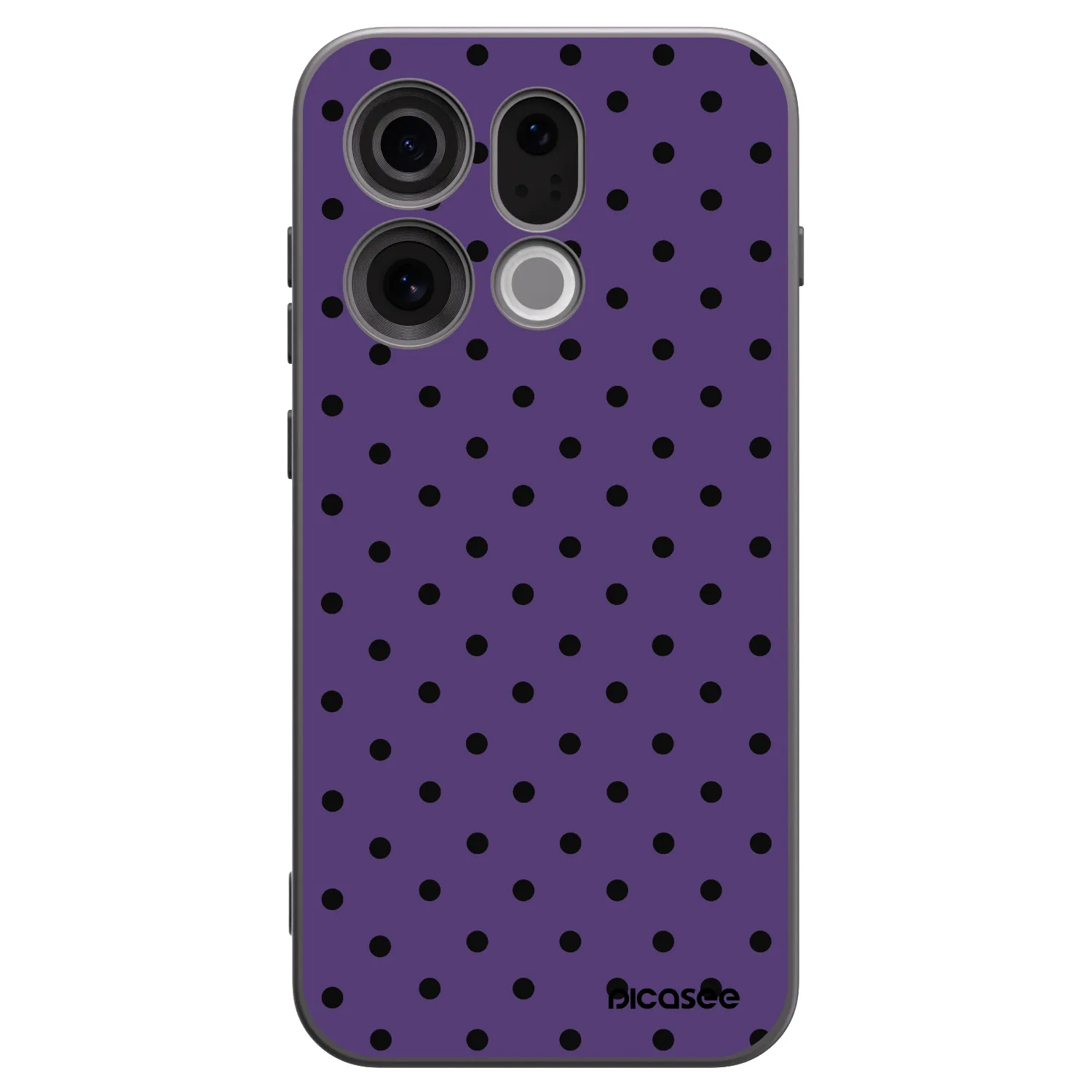 Picasee OPPO Find X9 Hülle - Schwarzes Silikon - Flickers 2
