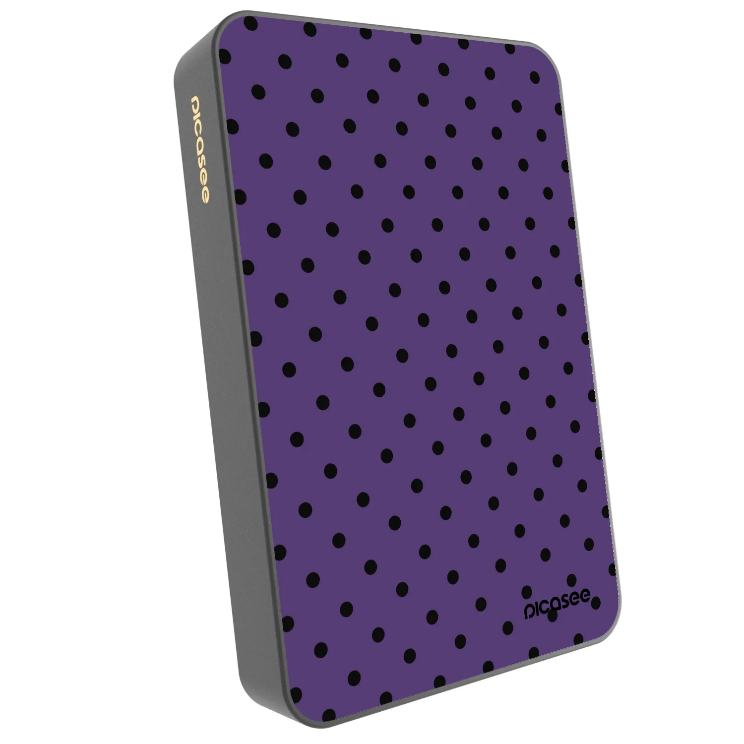 Picasee Powerbank mit MagSafe 10 000 mAh Grau - Flickers 2