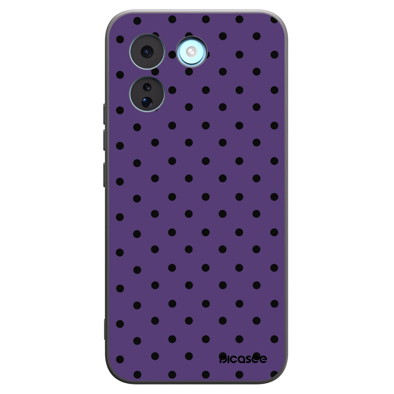 Picasee Xiaomi Redmi Note 17 Pro MAX 5G Hülle - Schwarzes Silikon - Flickers 2