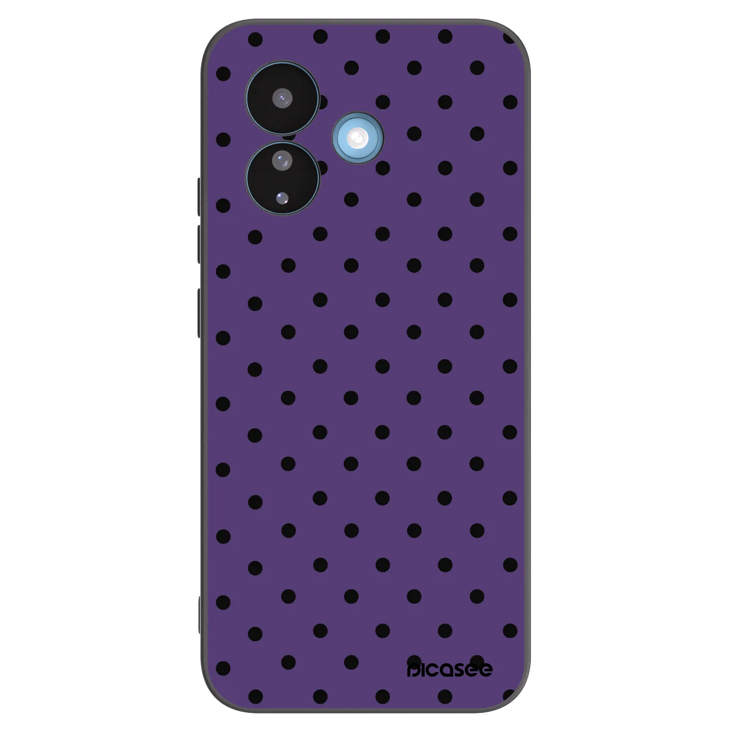 Picasee Xiaomi Redmi Note 17 Pro 5G Hülle - Schwarzes Silikon - Flickers 2