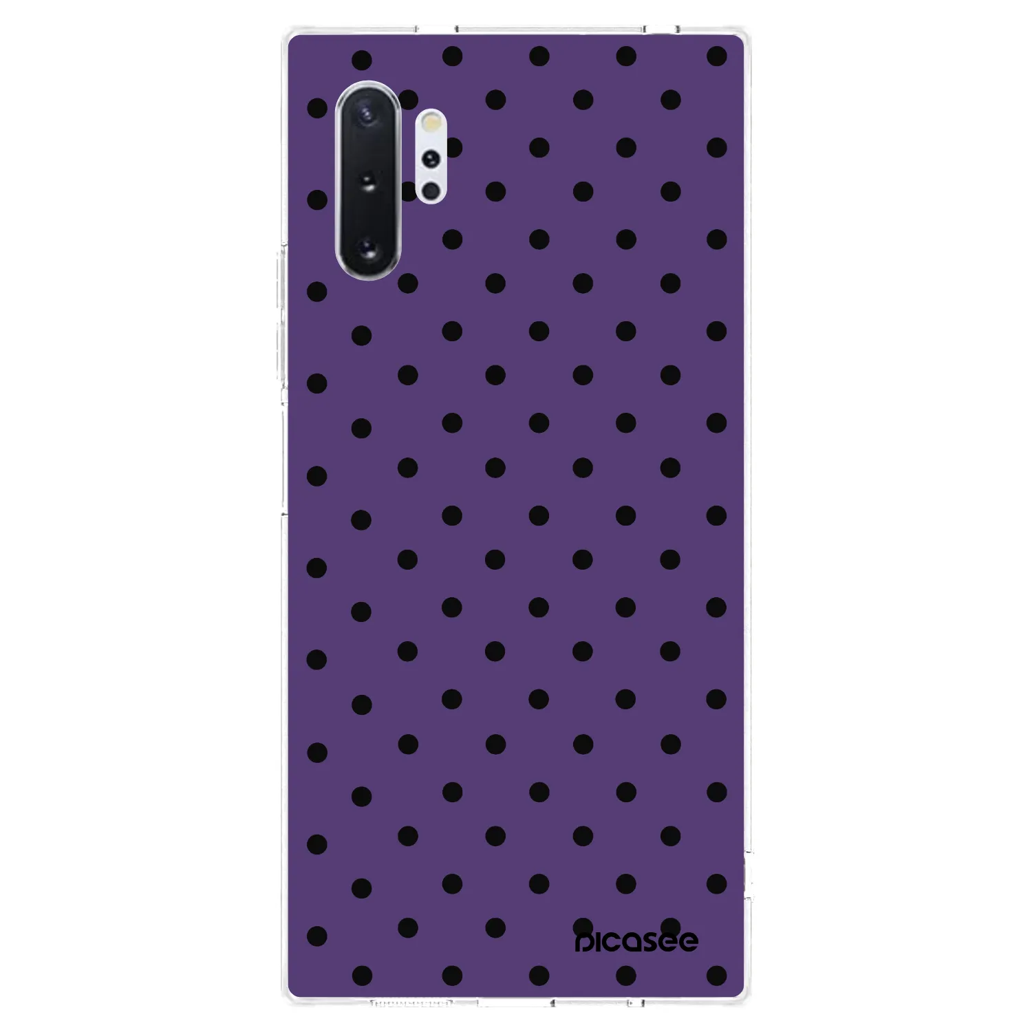 Picasee Samsung Galaxy Note 10+ N975F Hülle - Transparentes Silikon - Flickers 2