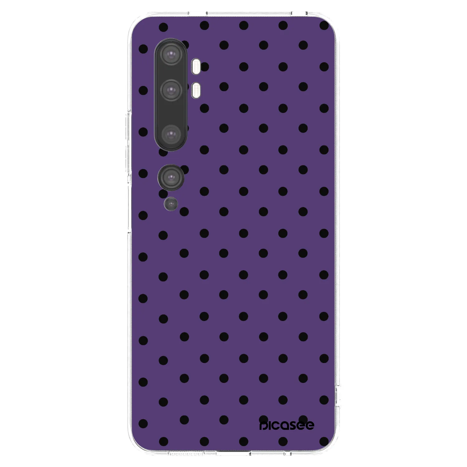 Picasee Xiaomi Mi Note 10 (Pro) Hülle - Transparentes Silikon - Flickers 2