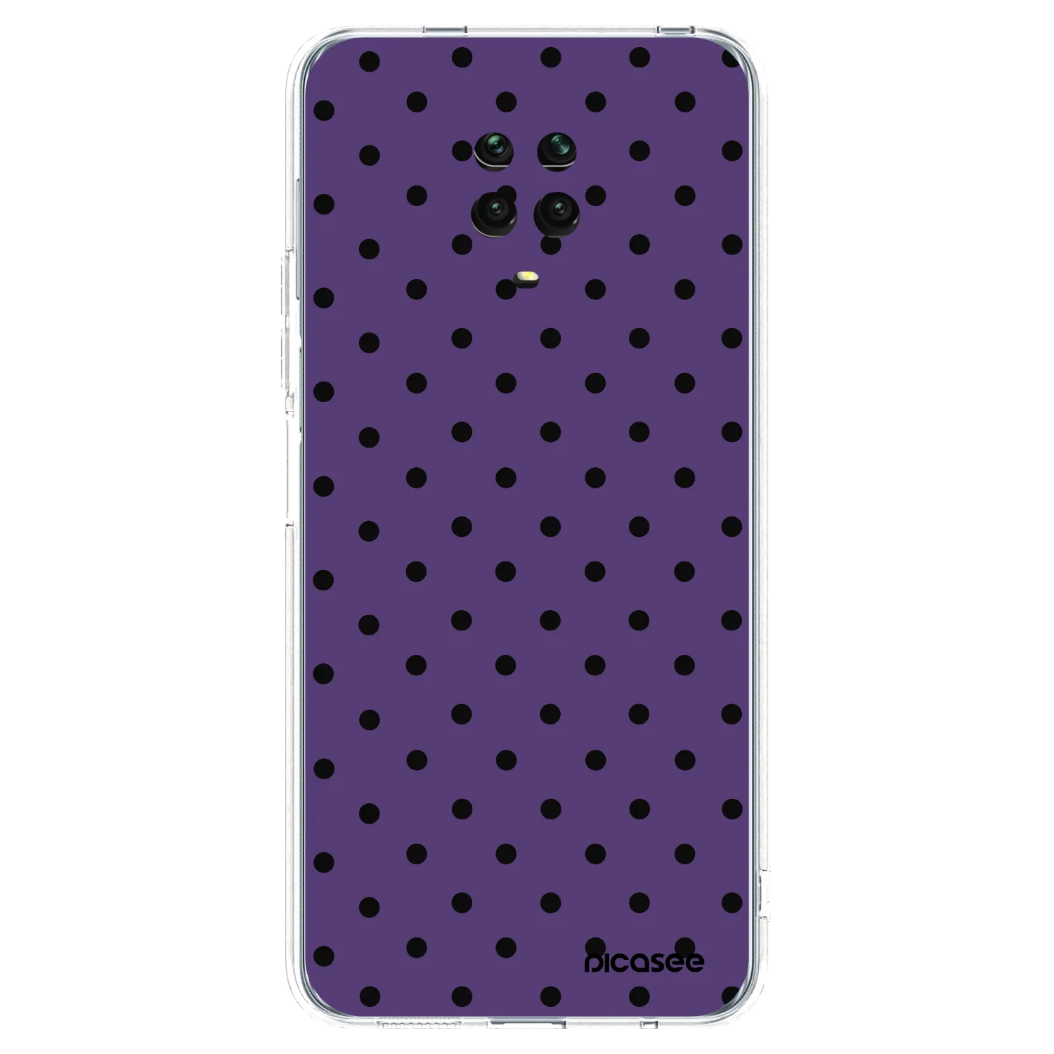 Picasee Xiaomi Redmi Note 9 Pro Hülle - Transparentes Silikon - Flickers 2
