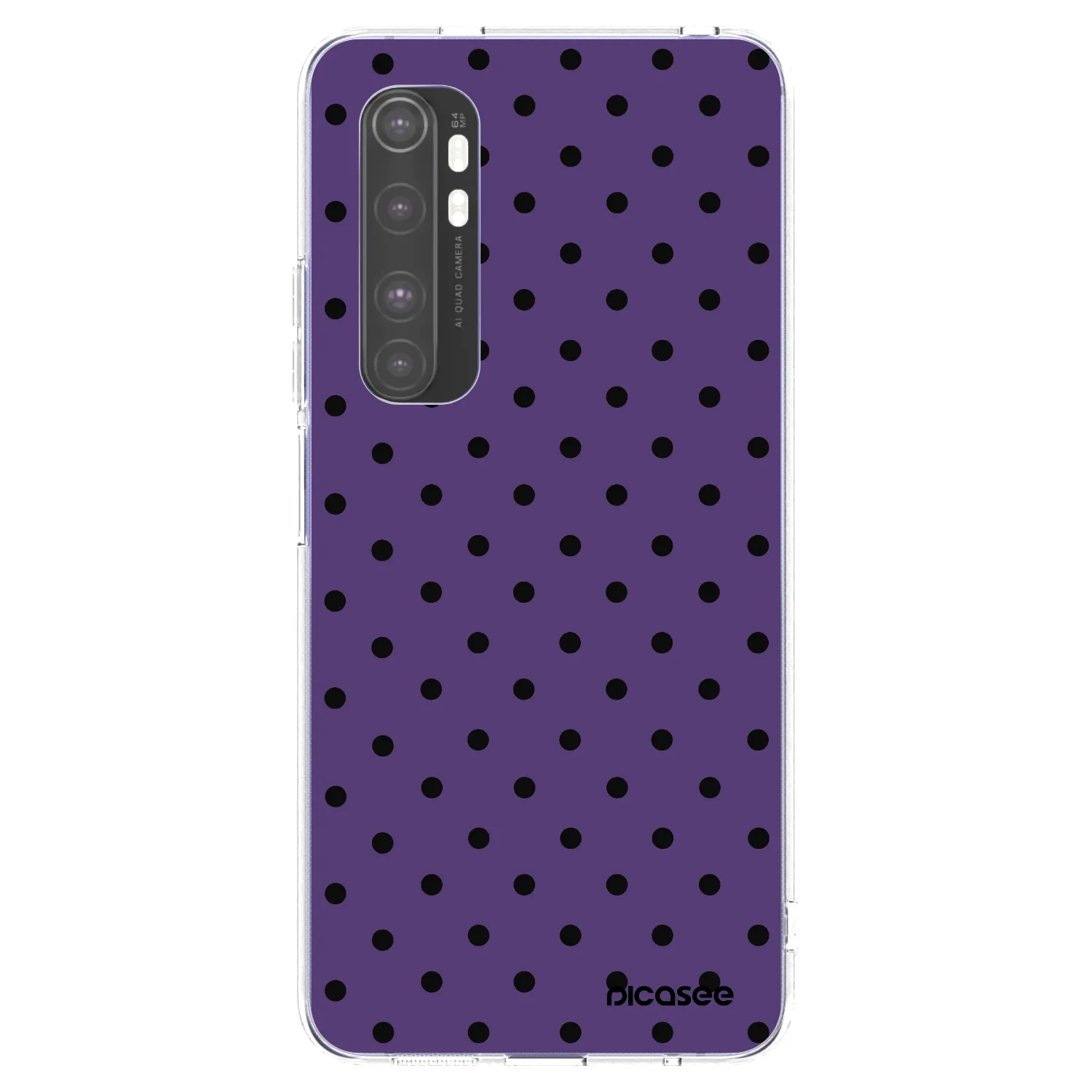Picasee Xiaomi Mi Note 10 Lite Hülle - Transparentes Silikon - Flickers 2