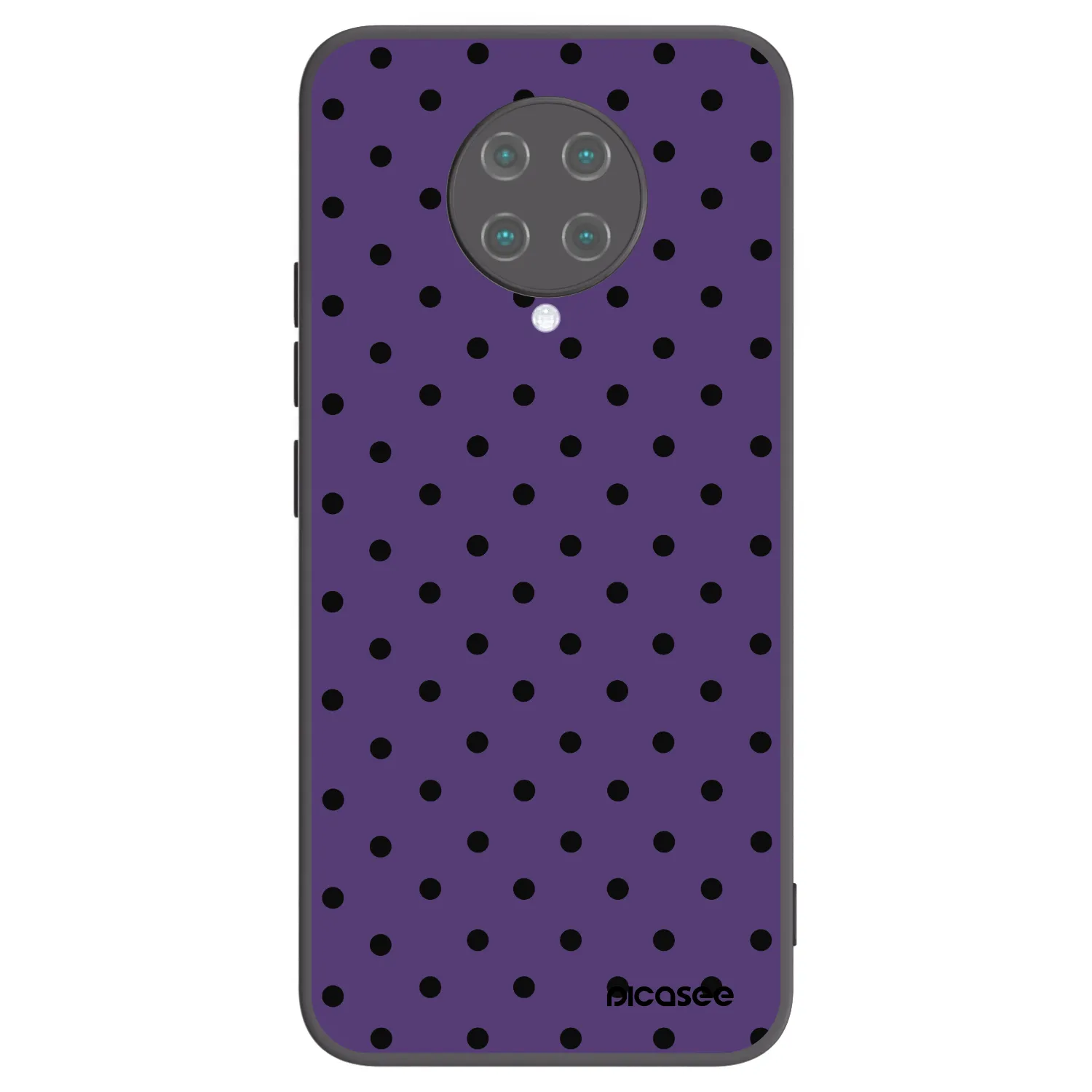 Picasee Xiaomi Poco F2 Pro Hülle - Schwarzes Silikon - Flickers 2
