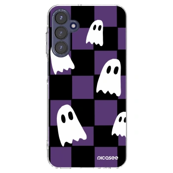 Picasee Samsung Galaxy A15 A155F 4G Hülle - Transparentes Silikon - Ghosts
