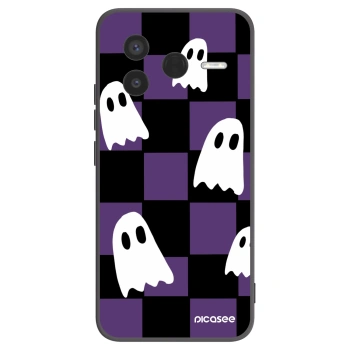 Picasee Xiaomi Poco F7 Pro 5G Hülle - Schwarzes Silikon - Ghosts