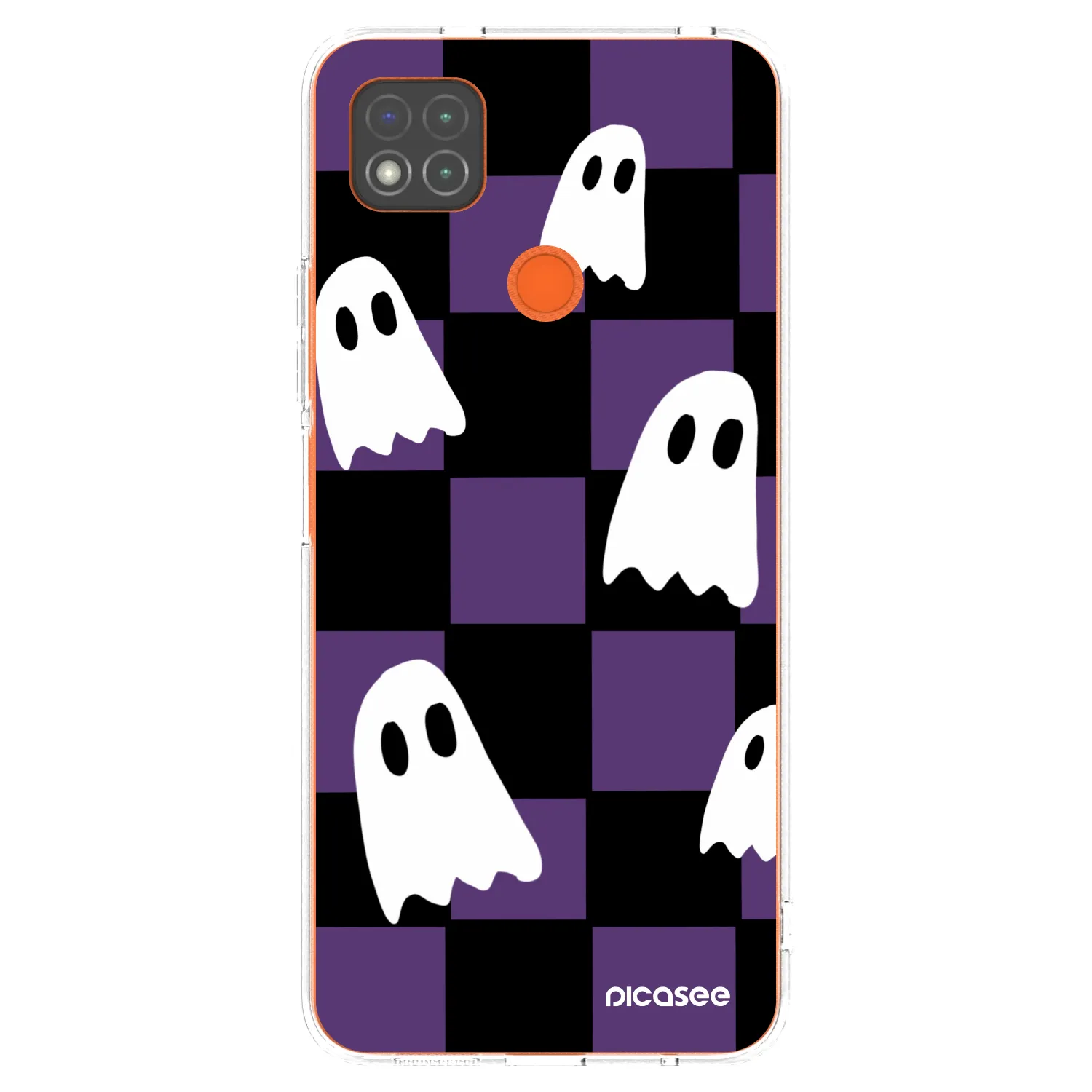 Picasee Xiaomi Redmi 9C Hülle - Transparentes Silikon - Ghosts