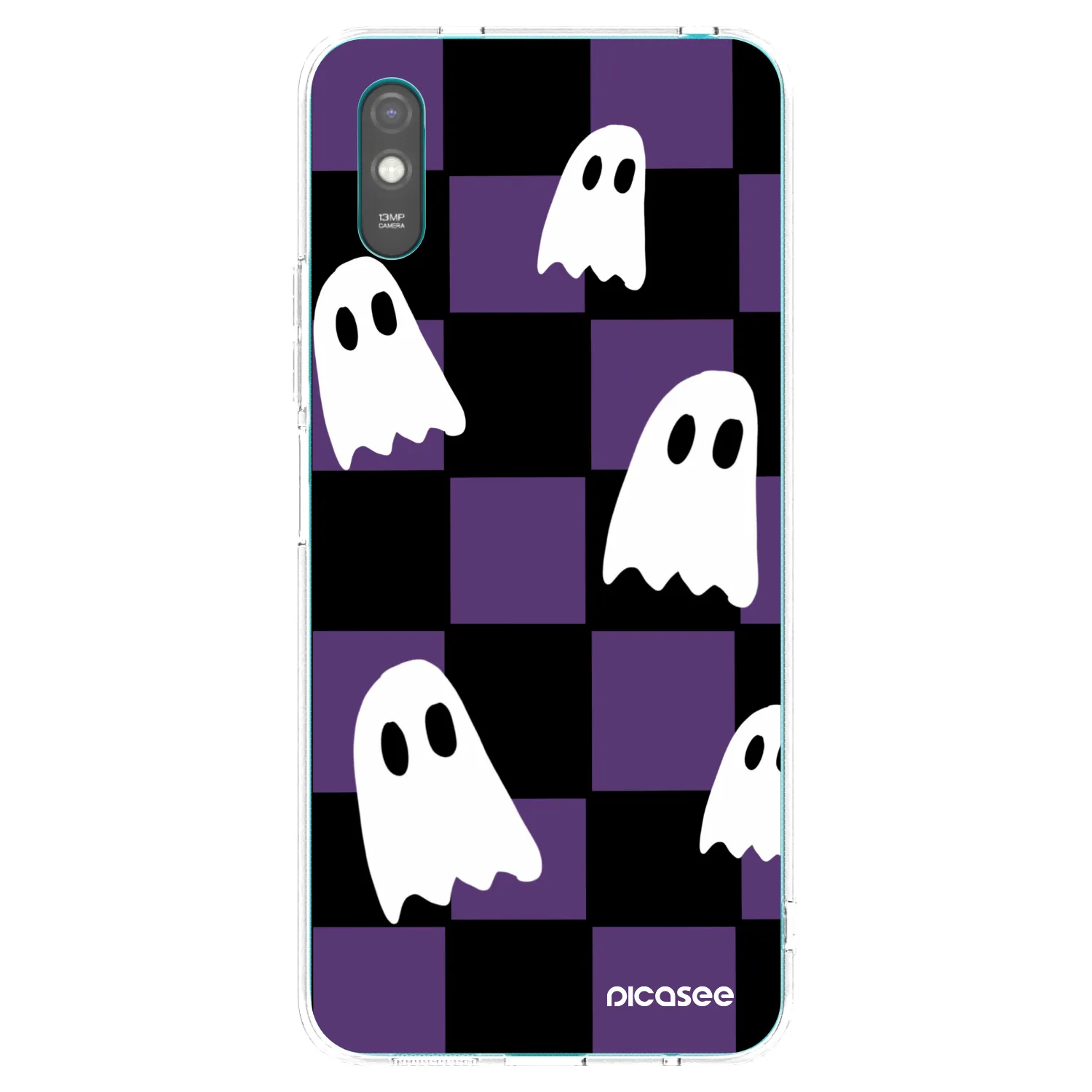 Picasee Xiaomi Redmi 9A Hülle - Transparentes Silikon - Ghosts
