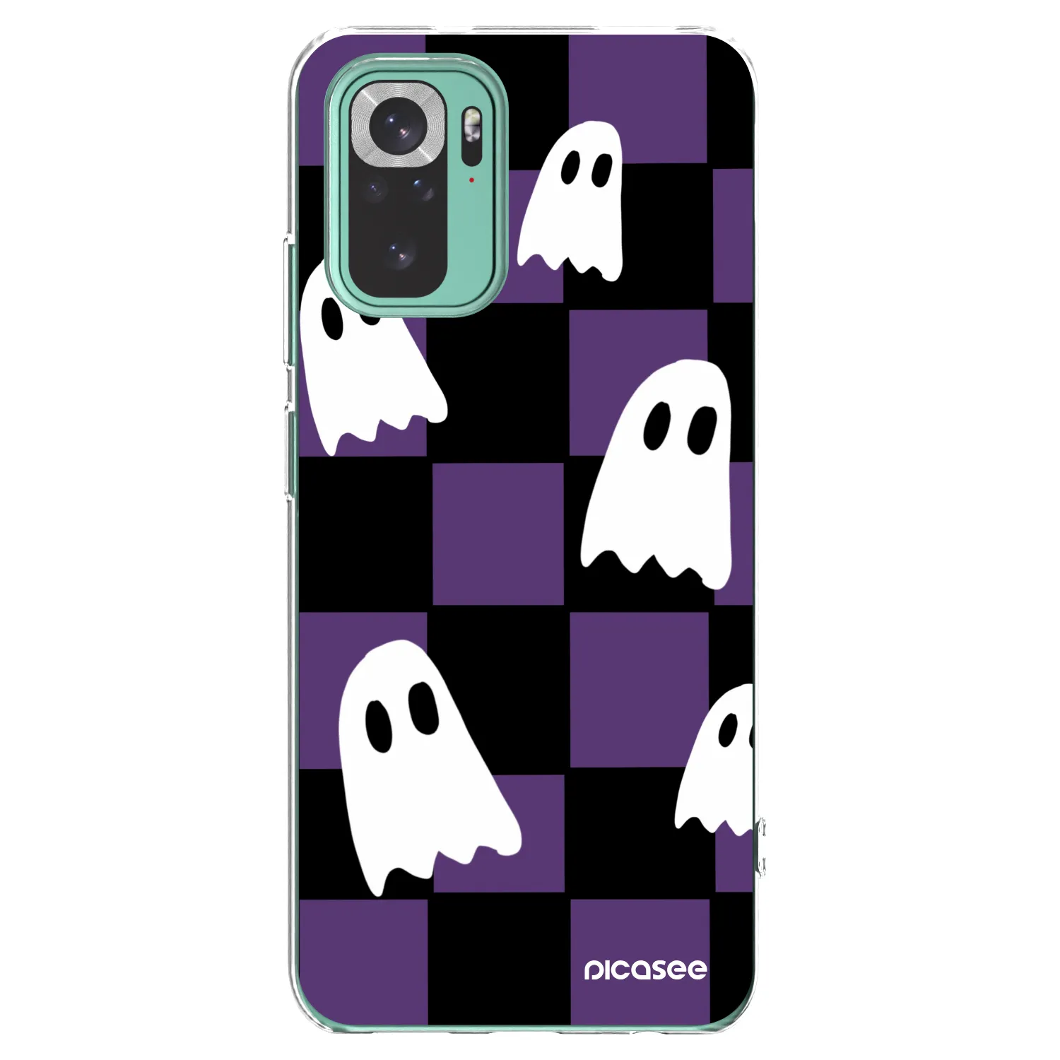 Picasee Xiaomi Redmi Note 10 Pro Hülle - Transparentes Silikon - Ghosts