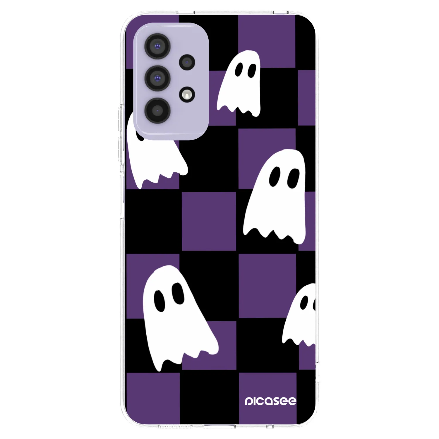 Picasee Samsung Galaxy A32 4G SM-A325F Hülle - Transparentes Silikon - Ghosts