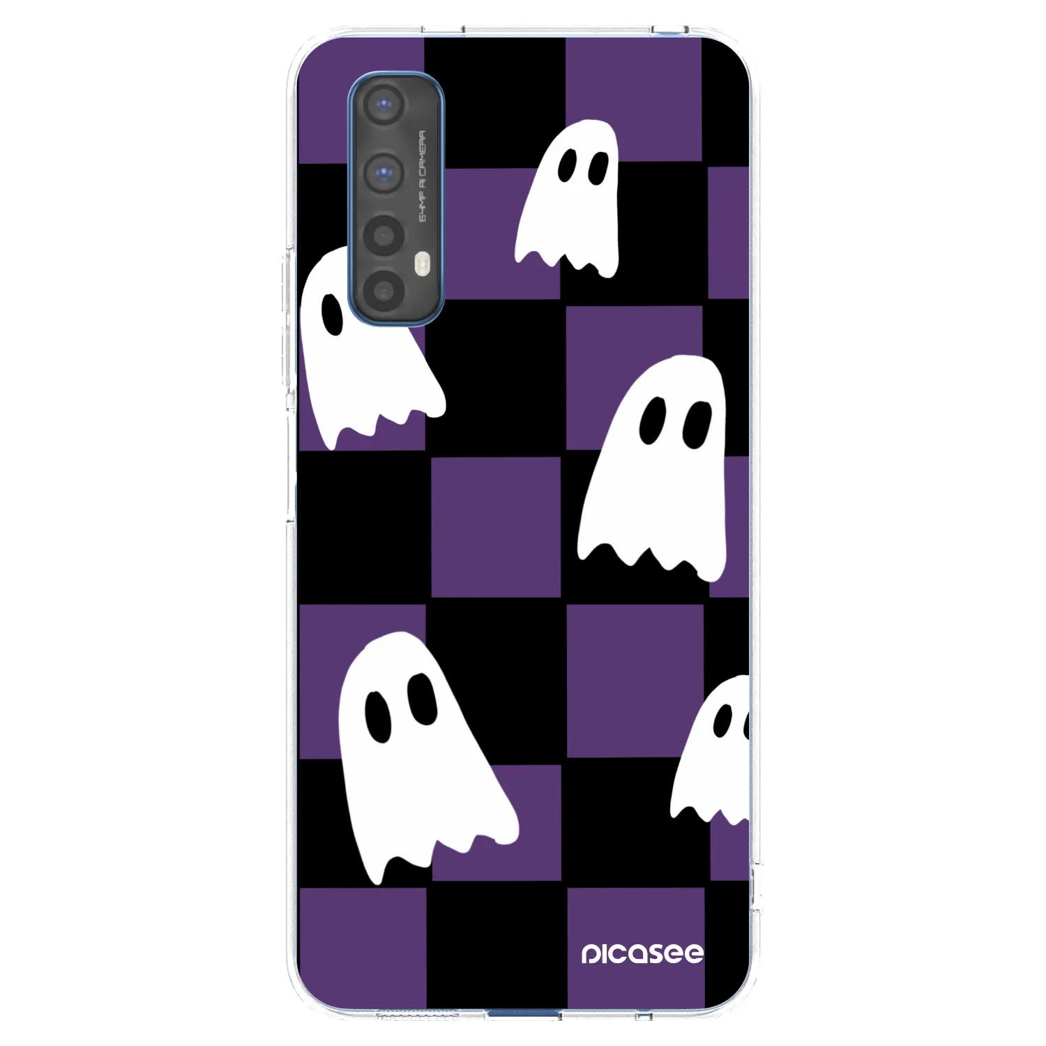 Picasee Realme 7 Hülle - Transparentes Silikon - Ghosts