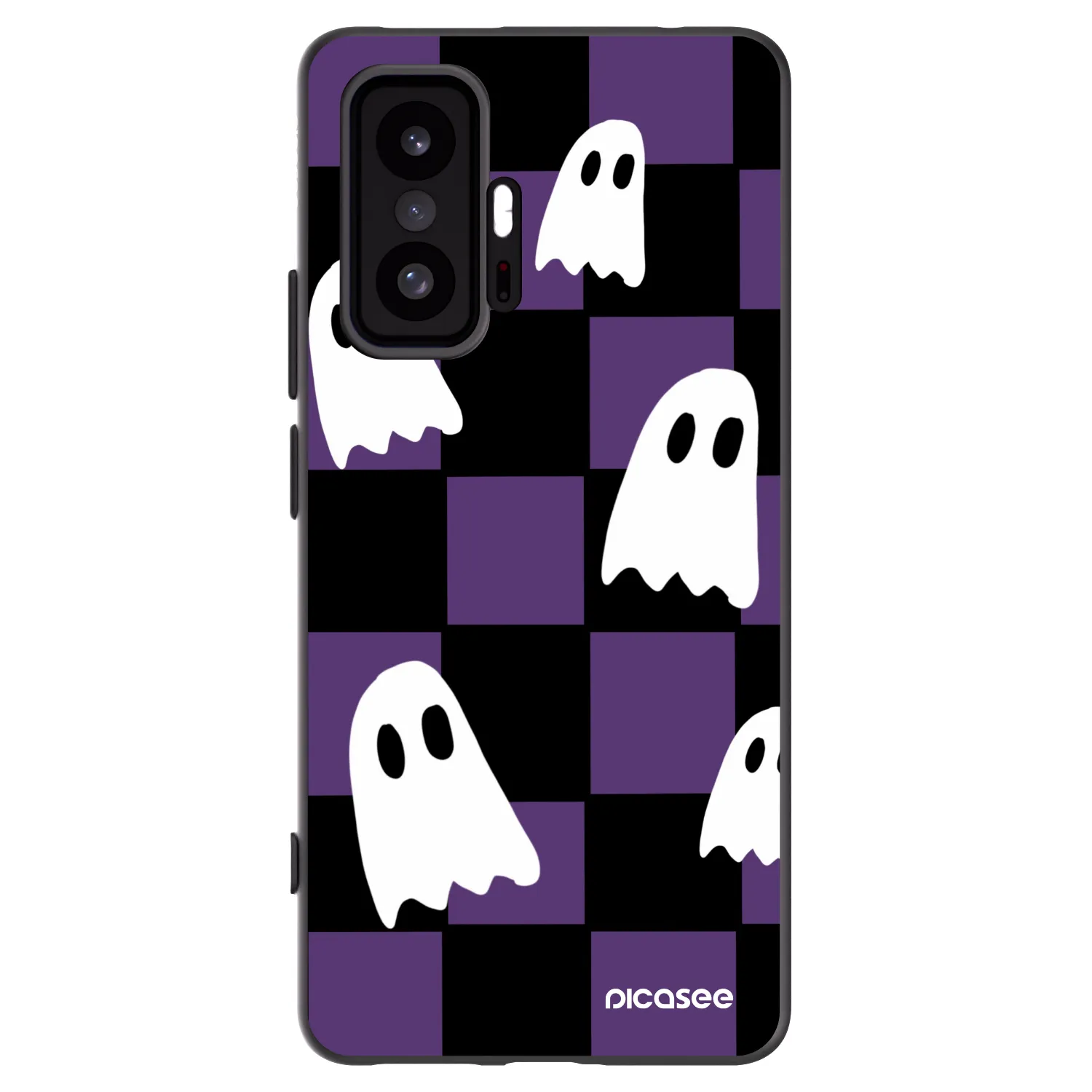 Picasee Xiaomi 11T Hülle - Schwarzes Silikon - Ghosts