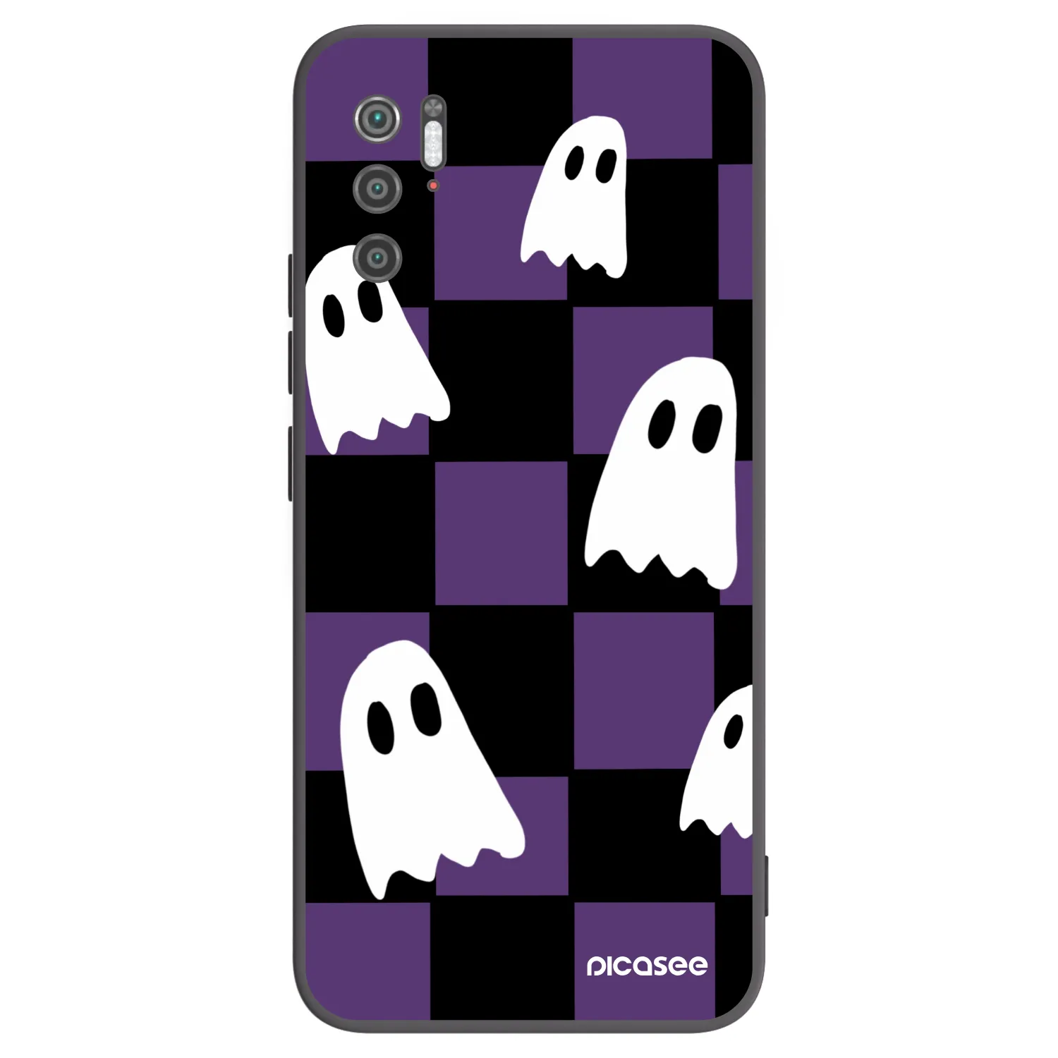Picasee Xiaomi Poco M3 Pro 5G Hülle - Schwarzes Silikon - Ghosts