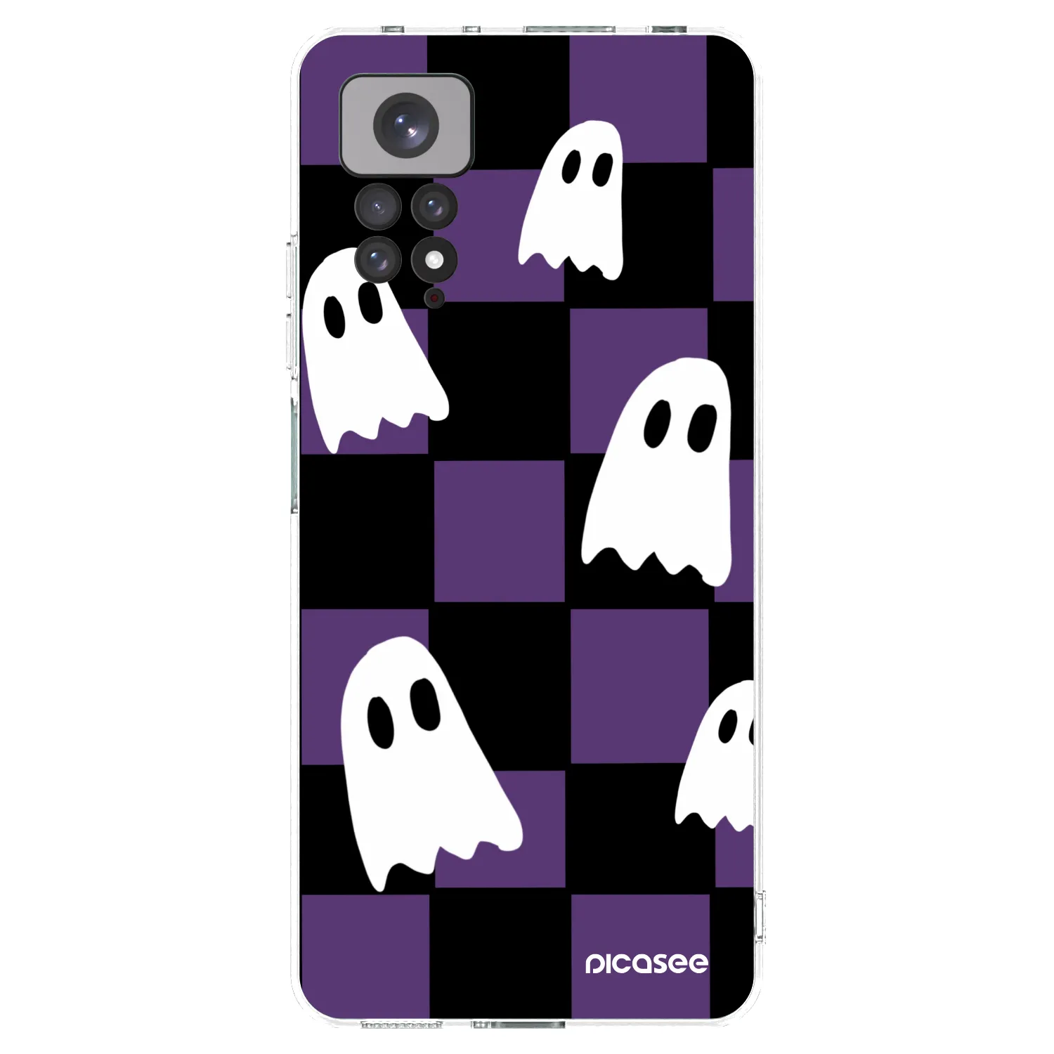 Picasee Xiaomi Redmi Note 11 Hülle - Transparentes Silikon - Ghosts
