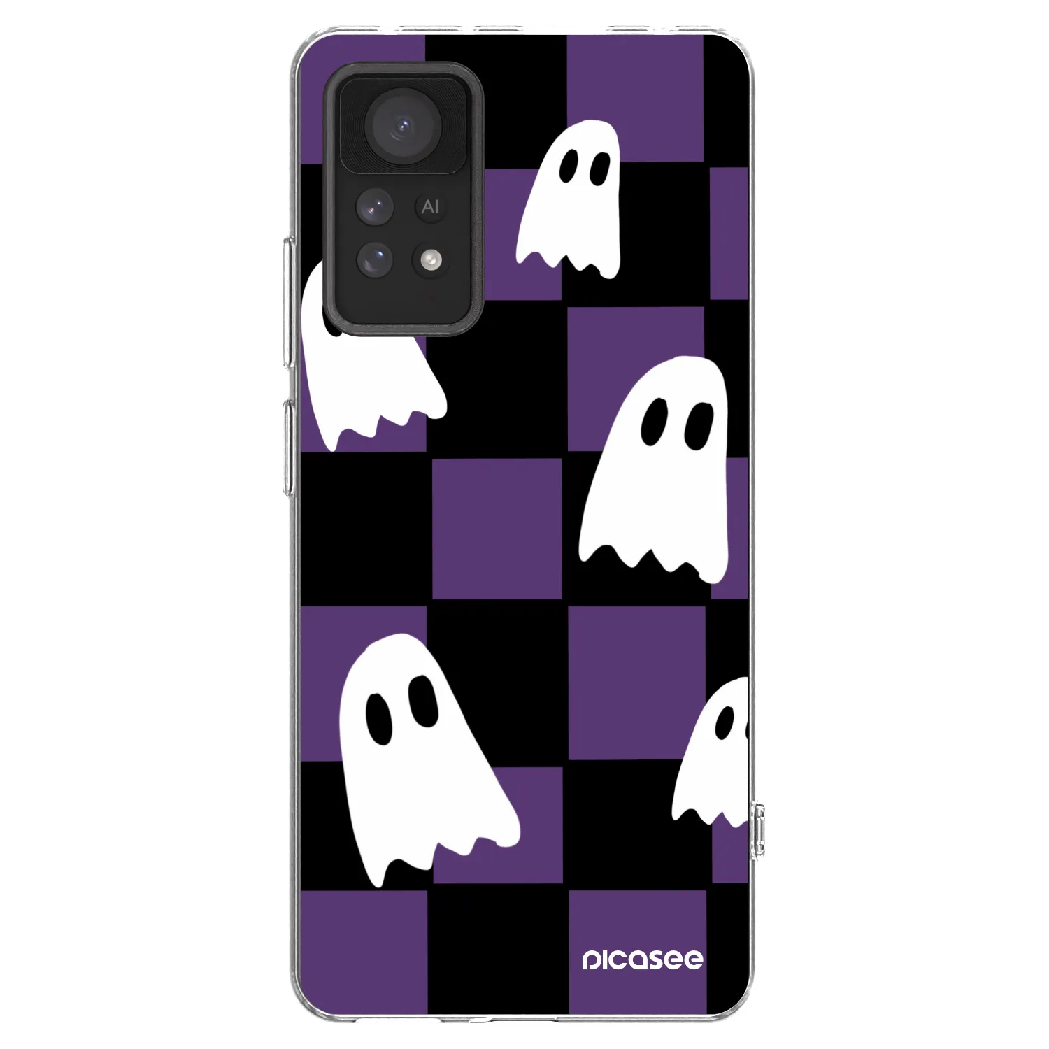 Picasee Xiaomi Redmi Note 11 Pro 5G Hülle - Transparentes Silikon - Ghosts
