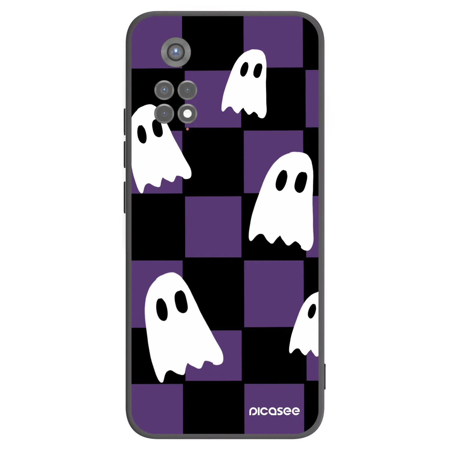 Picasee Xiaomi Redmi Note 11S 5G Hülle - Schwarzes Silikon - Ghosts