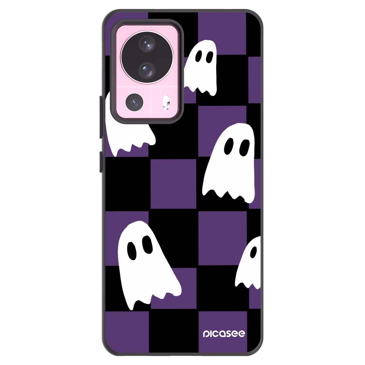 Picasee Xiaomi 13 Lite Hülle - Schwarzes Silikon - Ghosts