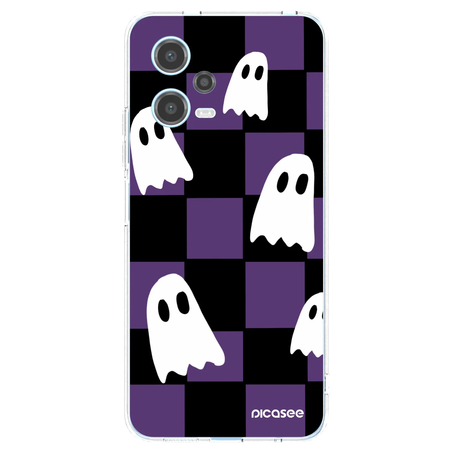 Picasee Xiaomi Redmi Note 12 5G Hülle - Transparentes Silikon - Ghosts