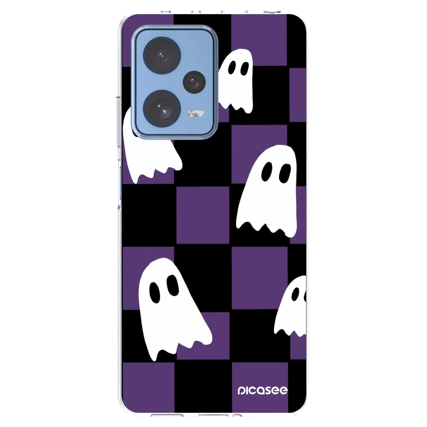 Picasee Xiaomi Redmi Note 12 Pro 5G Hülle - Transparentes Silikon - Ghosts