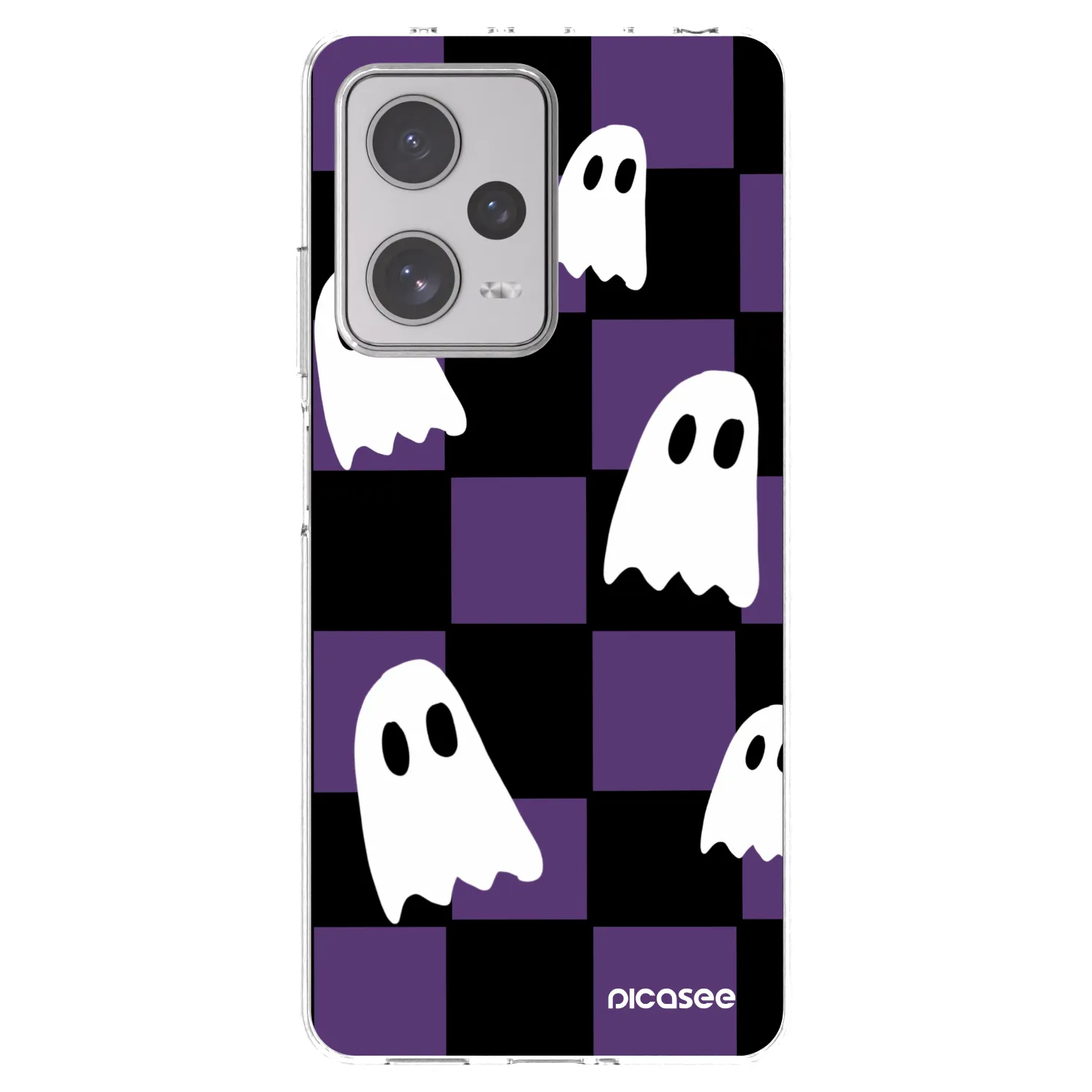 Picasee Xiaomi Redmi Note 12 Pro+ 5G Hülle - Transparentes Silikon - Ghosts