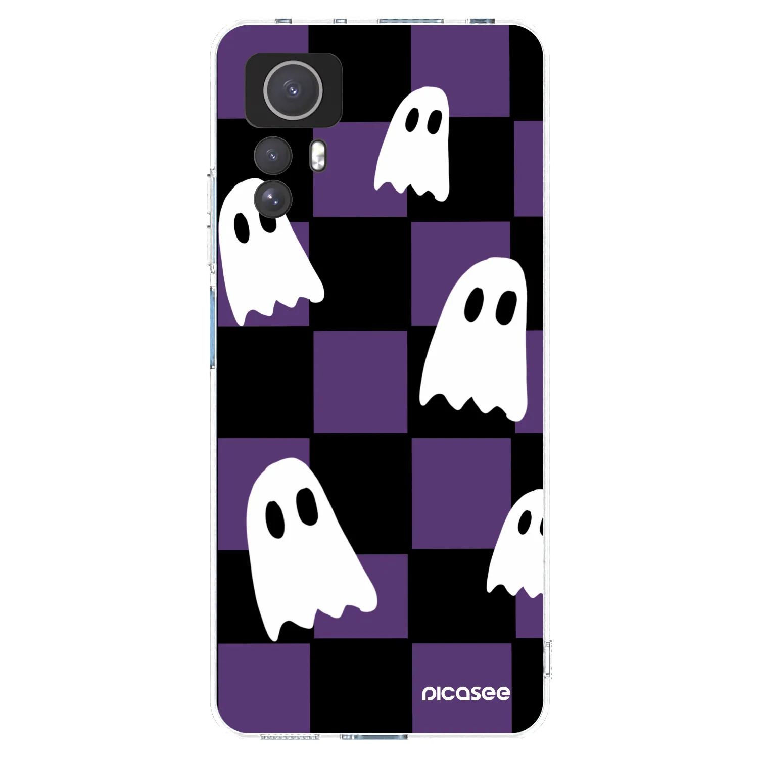 Picasee Xiaomi Redmi Note 12S Hülle - Transparentes Silikon - Ghosts