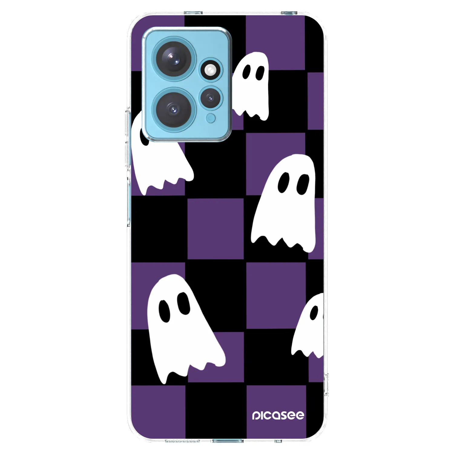 Picasee Xiaomi Redmi Note 12 4G Hülle - Transparentes Silikon - Ghosts