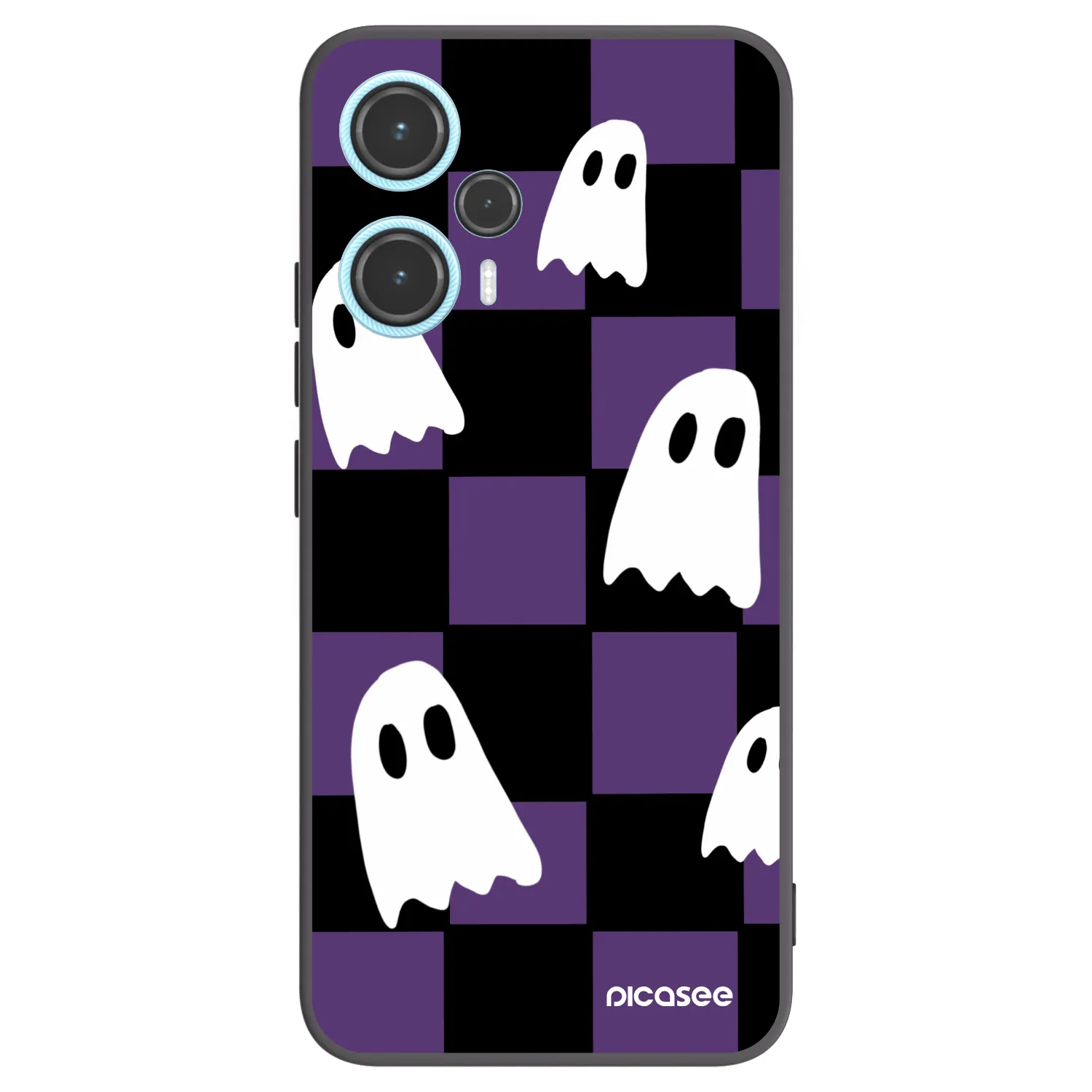 Picasee Xiaomi Poco F5 Hülle - Schwarzes Silikon - Ghosts