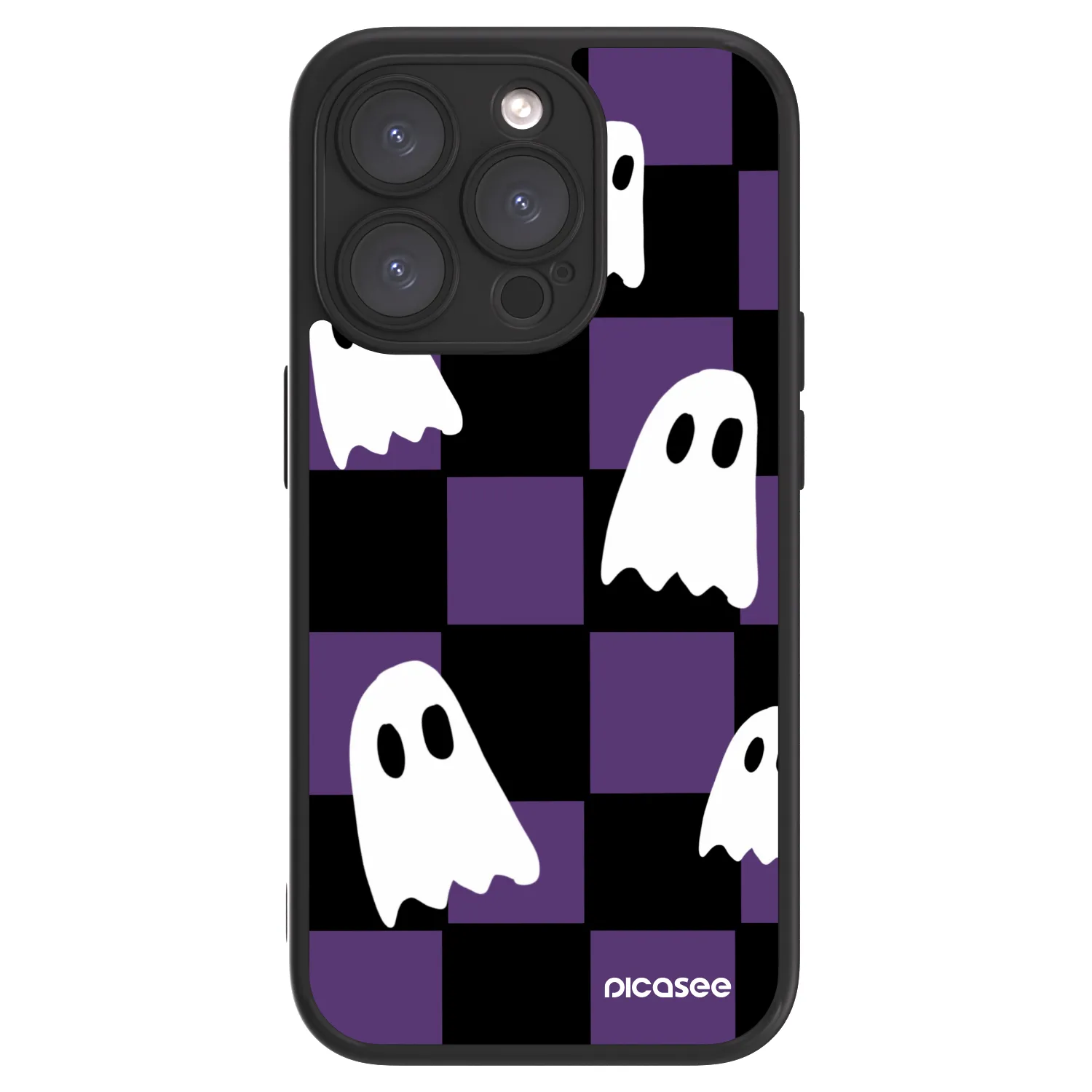 Picasee ULTIMATE CASE MagSafe für Apple iPhone 15 Pro - Ghosts