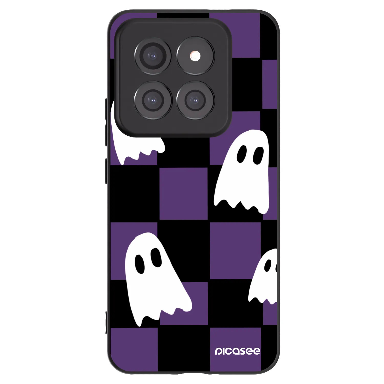 Picasee Xiaomi 14 Pro Hülle - Schwarzes Silikon - Ghosts
