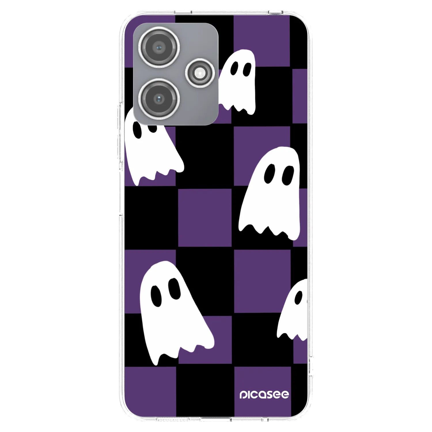Picasee Xiaomi Redmi 12 5G Hülle - Transparentes Silikon - Ghosts